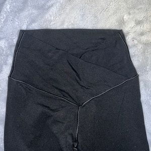 Offline by Aerie cross over waist flare leggings